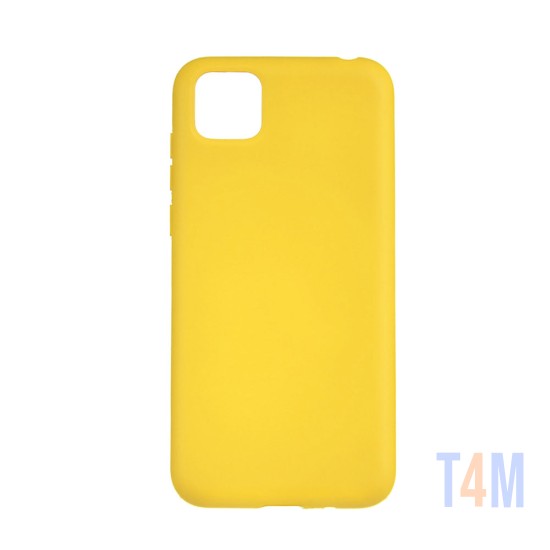 Capa de Silicone para Huawei Y5p 2020 Amarelo